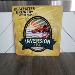Deschutes Brewery Bend Oregon Inversion IPA beer Sign