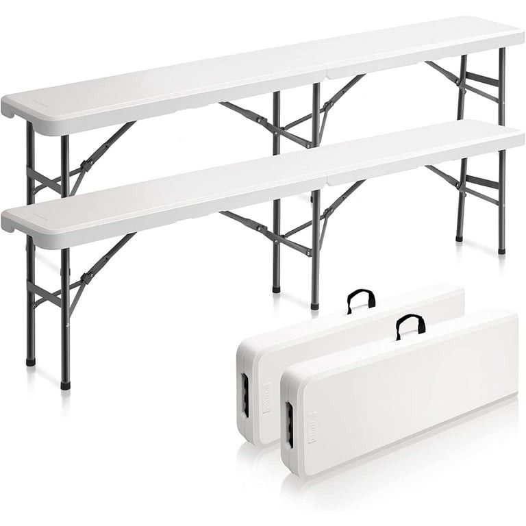 6' Folding Bench Portable