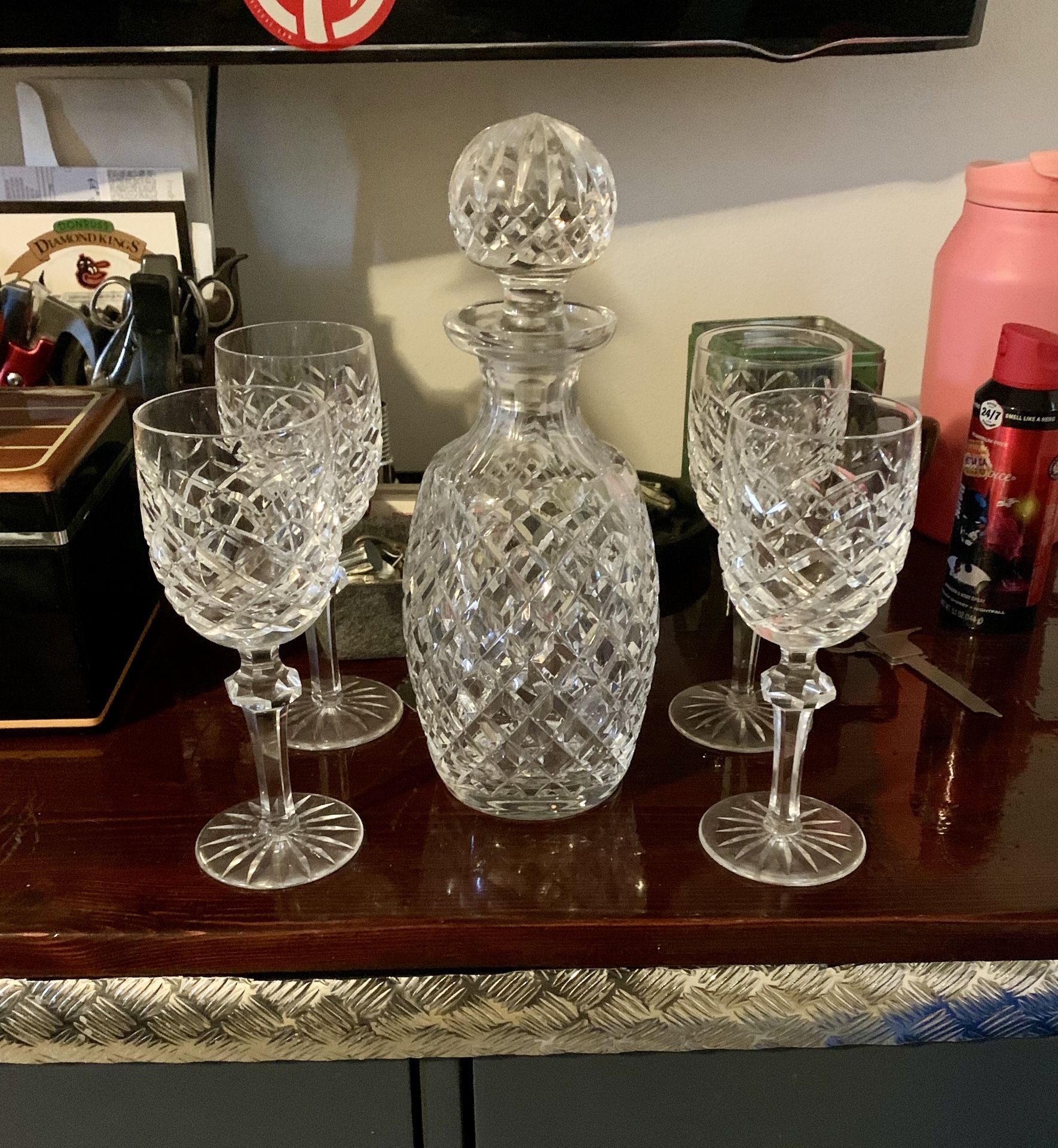 WATERFORD CRYSTAL SET