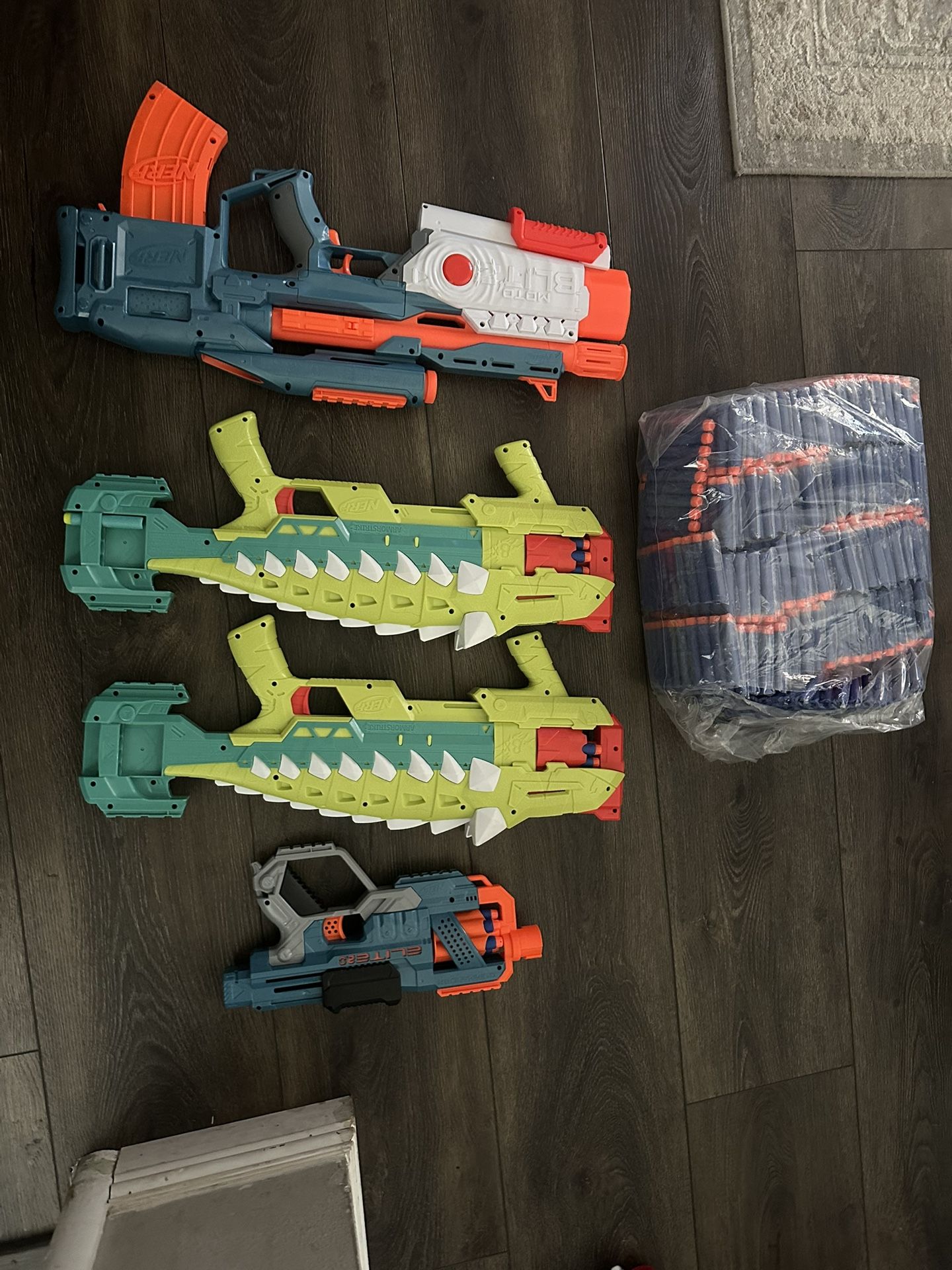 Nerf Guns (Toys) And Amo