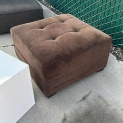 Brown Ottoman