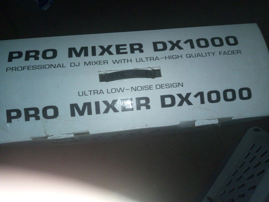 Pro Mixer Dx. 1000. Still In Box. New Condition. Never Been Used. Powers Up Was 100.00, Now 60.00