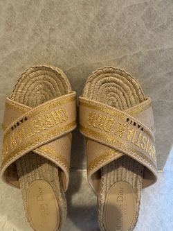 Christian Dior slides