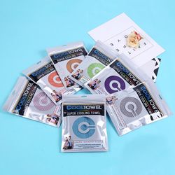uick-drying cooling towel, ice-sensing sports towel to absorb sweat, cool down in summer cool towel