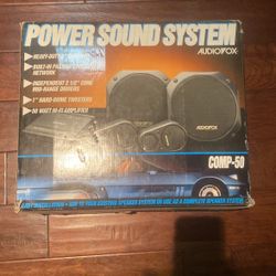 Comp 50 Audio Vox Car Speaker Set 