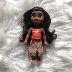 Disney Moana doll/action figure with beautiful hair