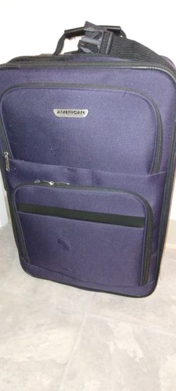 Purple Roller Suitcase Luggage