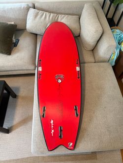 Lost “Micks Tape” Blacksheep Surfboard 32L