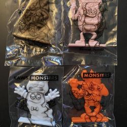  KAWS 2022 Cereal 4 Figurine Set Limited Edition👻 