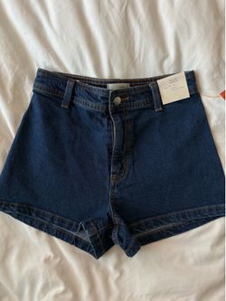 Blue Denim Jean Shorts