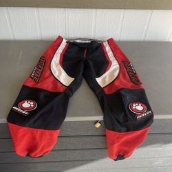 Red Ocelot Racing Dirt Bike Riding Pants Size 36