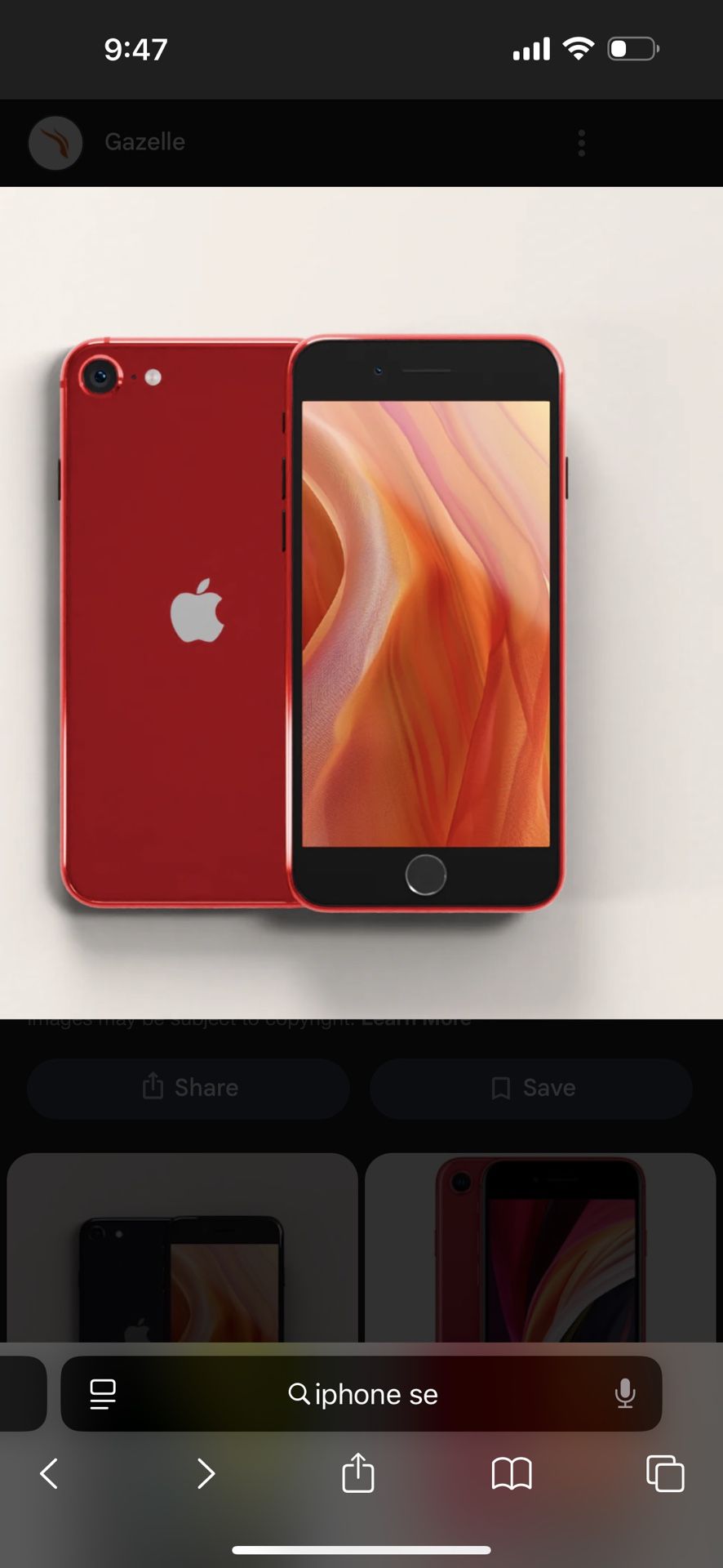 iPhone SE Red Like New