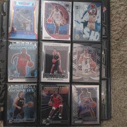 Victor Wembanyama Basketball Card Lot – 9 Cards