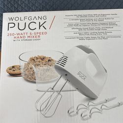 Mixer, Hand 5 Speed. Wolfgang Puck