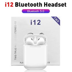 NWT I12 Wireless Earphones Bluetooth 5.0 Stereo