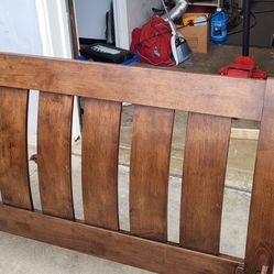 Wood Queen Bed Frame