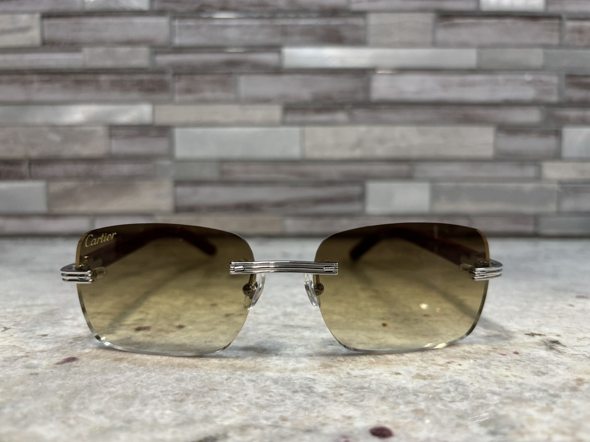 Cartier Wood Sunglasses