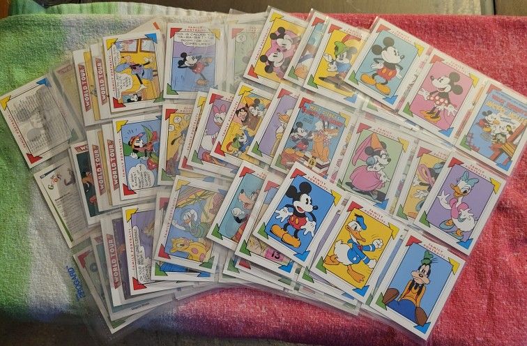 1991 Disney Impel Trading Card Lot | Vintage Original | Rare Collector Set