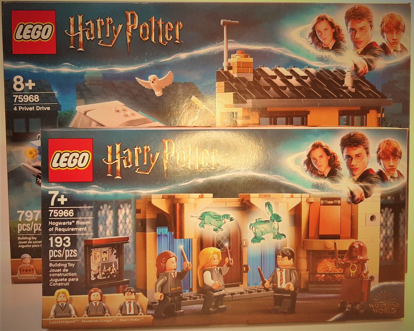 Lego Harry Potter Lot of 2 ~ 4 Privet Dr & Hogwarts Room of Requirement NIP