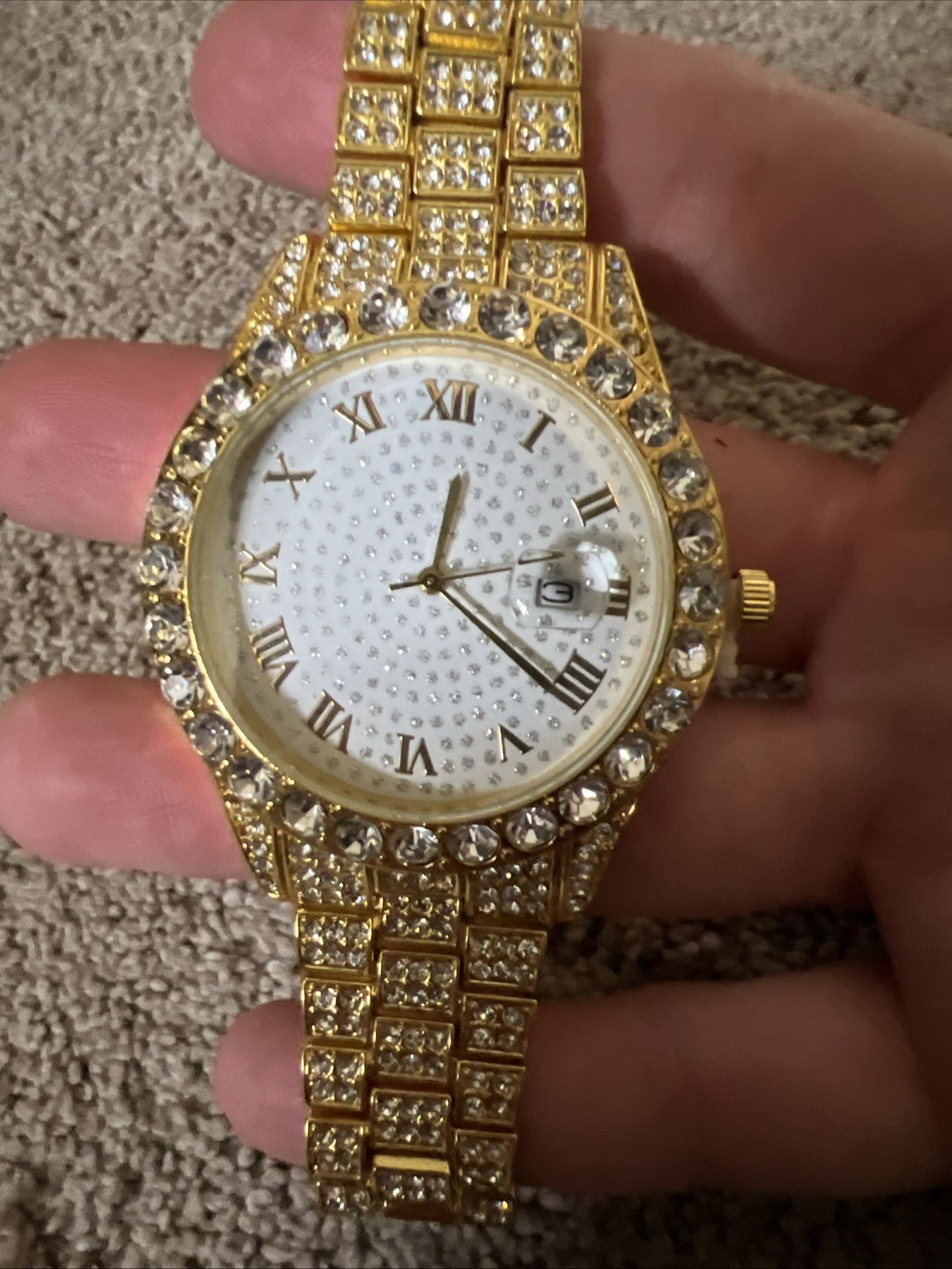 Iced Out Watch! Bust Down 🔥🔥