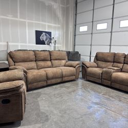 Recliners Couch Set - Free Delivery 