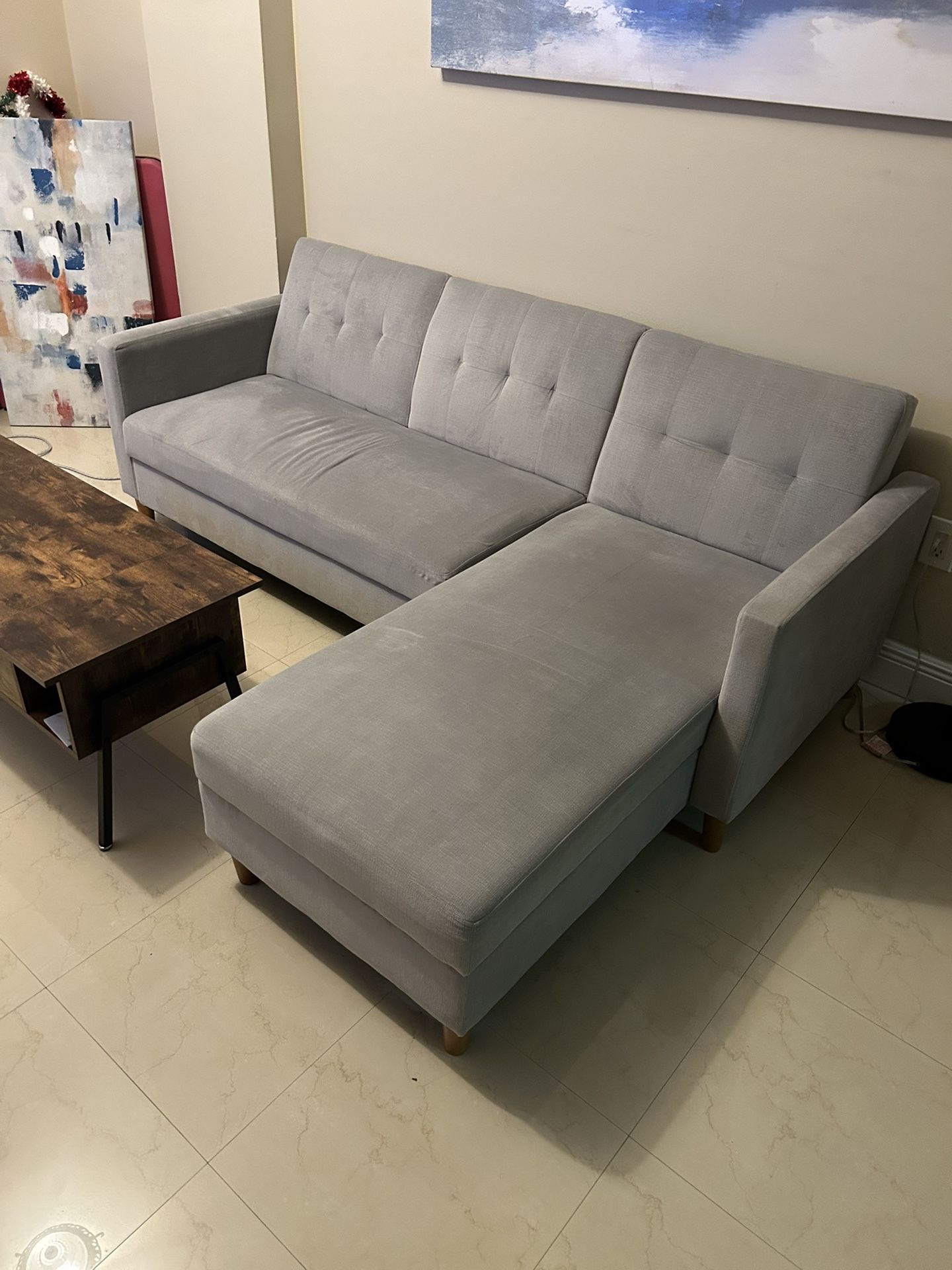 Grey Couch - Very Good Condition 