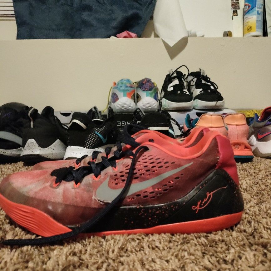 Kobe 9 gym red outlet