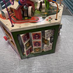 Kids Wood Activity Cube