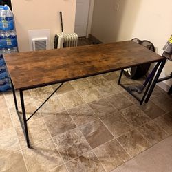 Selling Nice Wood Desk! 62 Inches x 24 Inches