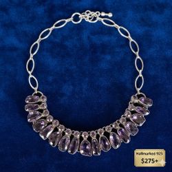 Beautiful 925 Amethyst Necklace 