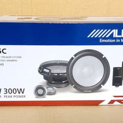 Alpine R Series Car Speakers Set 6 1/2 Inch 2-Way Component System 300 Watts R2-S65C 🚨 Payment Options Available 🚨 No Credit Needed 🚨 