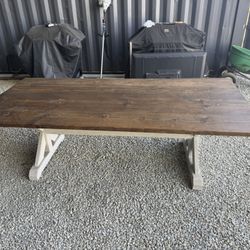 Farmhouse Style Dining Table