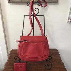 Marc Jacobs Red Leather Crossbody Bag 🌹 