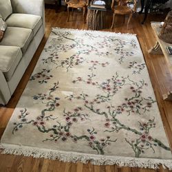 Antique Tight-Knot Chinese Rug