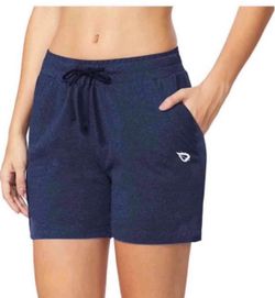 Brandnew(Small)Women's 5" Athletic Shorts Cotton Comfy Casual Summer Sweat Workout