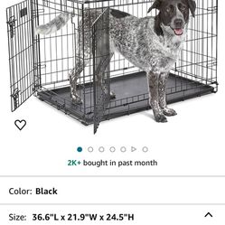 Two Large Dog Crates - Willing To Sell Separately