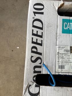 Cat6A plenum 650’