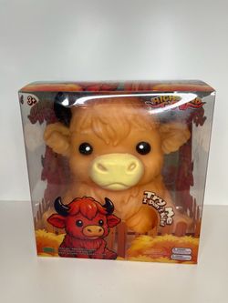 Highland Cow Squeeze Toy