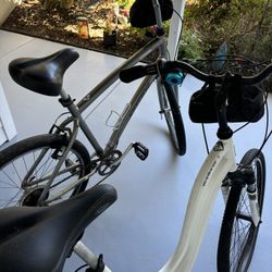 3 Bikes,  ladies bike by Jamison and Mans by Threk and schwinn