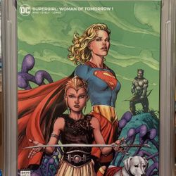 Supergirl: Woman of Tomorrow #1 Gary Frank Cover PSA 9.8