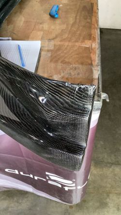 2009-2012 Nissan 370Z Z34 Carbon Creations SL-R Front Lip Under Spoiler Air Dam - 1 Piece (s) - Blemished 