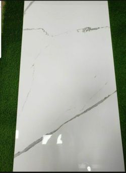 🎯🎯🎯 (Tampa Bay Area)  24x48 Polished White Rectified Porcelain Calcatta Tile