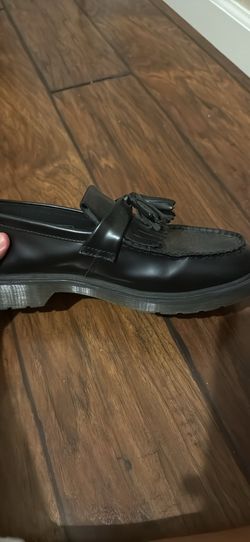 Black Doc martens loafers 9.5. men's
