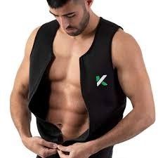 NEW Mens Size 3XL Kewlioo Sauna Vest Neoprene w/Zipper