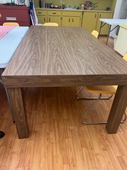 Sturdy Wood Studio Table x2 $125 Each