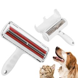 Dog/Cat Hair Remover Roller, Reusable Pet Hair Removal Brush for Dog Cat Animal, Easy to Self Clean, with Pet Hair Remover for Laundry, Sofa, Carpet, 