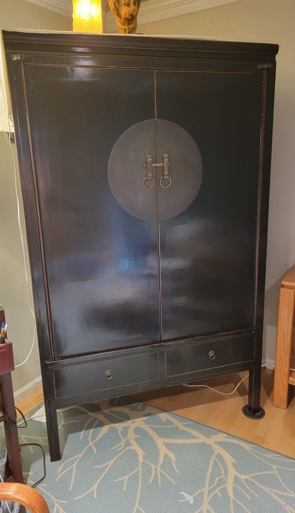 Chinese Wedding Cabinet Antique