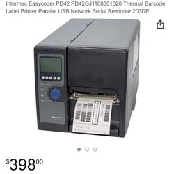 Intermac Easycoder PD42 Industrial Tag Printer- Good  For eBay And Amazon Shipping Label Printing 