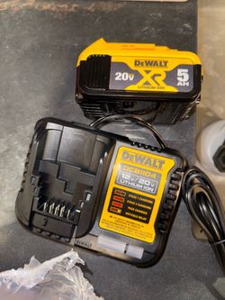Dewalt battery and charger