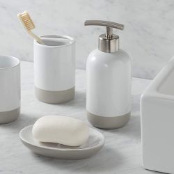 4 Piece Ceramic Bathroom Set